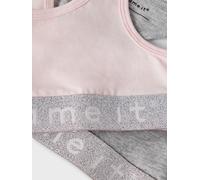 NAME IT - NKFSHORT TOP 2P NOOS Barely Pink - Gr. - 116