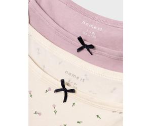 NAME IT - NKFSTRAP TOP 2P BUTTERCREAM FLORAL NOOS Buttercream - Gr. - 116