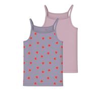 NAME IT Nkfstrap Top 2P Lavender Hearts Noos