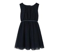 NAME IT Mädchen Nkfvaboss Spencer Noos Kleid, Dark Sapphire/Detail:w. Tone in Tone Lurex, 116