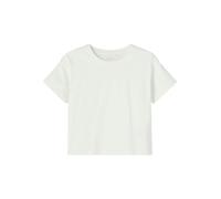 name it - NKFVITA SS SHORT BOXY TOP F1 - Bright White - 122/128 / Bright White