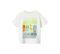NAME IT - NKMMABR POKEMON NREG SS TOP BOX NOOS SKY cloud dancer, 122/128