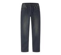 Slim-fit-Jeans NAME IT "NKMRYAN SLIM SWE JEANS 5225-TH NOOS", Jungen, Gr. 164, N-Gr, blau (blau schwarz denim), Denim/Jeans, Obermaterial: 70% Baumwolle, 27% Polyester, 3% Elasthan, leichte Abriebeffe