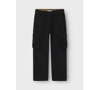 Name it - NKMRYAN ST CARGO JEANS 5910-IM NOOS - Black Denim - 134