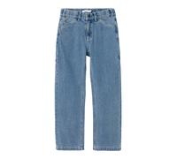 5-Pocket-Jeans NAME IT "NKMRYAN STRAIGHT JEANS 4525-IM L NOOS" Gr. 134, N-Gr, blau (medium blue denim) Jungen Jeans (12952233-134) medium blue denim