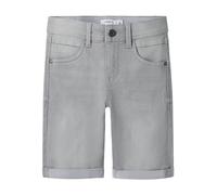NAME IT Jungen Nkmsilas Slim DNM L 2272-ax Noos Shorts, Medium Grey Denim, 152