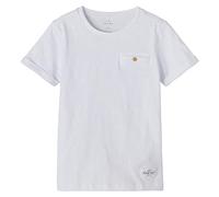 NKMVINCENT SS TOP NOOS-bright white-134-140