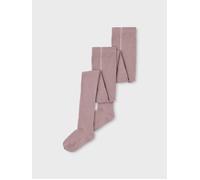 NAME IT - NKNPANTYHOSE RIB 2P NOOS woodrose - Gr. - 146/152