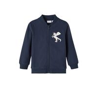 name it - NMFBASCHA LS SWE CARD UNB PB - Dark Sapphire - 92 / Dark Sapphire