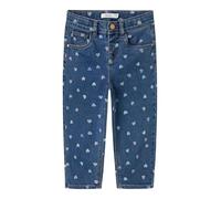 NAME IT - NMFBELLA MOM SHAPED JEANS 3555-ON NOOS denim blue - Gr. - 122