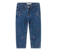 name it - NMFBELLA SHAPED JEANS - Dark Blue Denim - 92