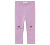 name it-NMFDAVINA AOP SWE LEGGING BRU R1-Lavender Mist - 116