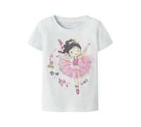 NAME IT - NMFDEPPA SS TOP BOX bright white - Gr. - 104