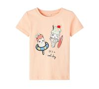 name it - NMFFABRINA SS TOP BOX - Peach Nectar - 92 / Peach Nectar