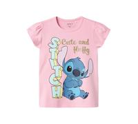 NAME IT - NMFFOLLY STITCH SS TOP NOOS WDI pink frosting - Gr. - 92