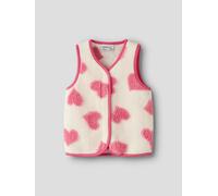 Name it-NMFLARA TEDDY VEST- Antique White - 122/128