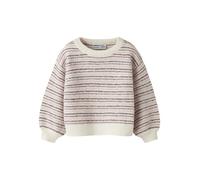 NAME IT Strickpullover 116 natur/rosa gestrickt