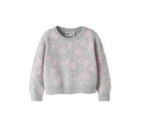 NAME IT - NMFOLINE LS KNIT BF Light Grey Melange - Gr. - 116