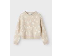 Name it-NMFOLINE LS KNIT BF-Sandshell - 122/128