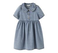 NAME IT - NMFPOPPY DNM DRESS 5011-OV H Medium Blue Denim - Gr. - 104