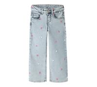 Name it-NMFROSE WIDE EMB JEANS 2633-FR NOOS-Light Blue Bleached Denim - 122