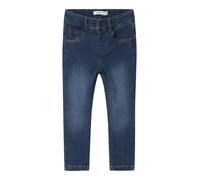 NAME IT - NMFSALLI SLIM FLEECE JEANS 9981-AN O Dark Blue Denim - Gr. - 104