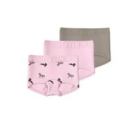 3er-Pack Hipster BALLERINA HORSE Mädchen NAME IT bonbon rosa Gr. 110