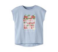 NAME IT - NMFVIGEA CAPSL TOP Chambray Blue - Gr. - 122/128