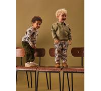 name it-NMMBEN TAPERED CORD PANT 9550-YT P-Rifle Green - 110