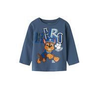 NAME IT - NMMJAHAV PAWPATROL NREG LS TOP NOOS CPLG china blue - Gr. - 128