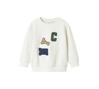 NAME IT - NMMNOTUS LS NREG SWEAT BRU cloud dancer - Gr. - 128