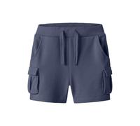 Sweatshorts NAME IT "NMMOLI SWEAT SHORTS UNB NOOS", Herren, Gr. 104, N-Gr, vintage indigo, Sweatware, Obermaterial: 60% Baumwolle, 40% Polyester, unifarben, normal kurz, Hosen Sweatshorts, Baumwollmis