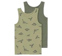 name it - Unterhemd NMMTANK - DINO 2er-Pack in sage Gr.92
