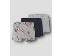 NAME IT - NMMTIGHTS 3P GREY FIRETRUCK NOOS Grey Melange - Gr. - 104