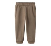 Sweathose NAME IT "NMNRILEY RLX SWEAT PANT BRU NOOS", Mädchen, Gr. 104, N-Gr, braun (braun lentil), Sweatware, Obermaterial: 70% Baumwolle, 30% Polyester, unifarben, loose fit lang, Hosen Sweathose, B