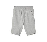 NAME IT NOS Jungen NKMVERMO Long SWE UNB NOOS Shorts, Grau (Grey Melange), (Herstellergröße: 158)