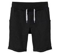 Name IT NOS Jungen NKMVERMO Long SWE UNB NOOS Shorts, Schwarz (Black), (Herstellergröße: 122)