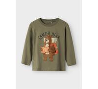 Name it Olen Langarmshirt - 116 / mermaid / 51% Bio Baumwolle 49% Baumwolle