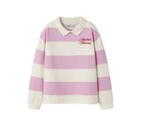 name it Polo Sweatshirt Langarm begonia pink 134/140