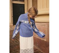 name it Rollkragenpullover in Blau - Größe 146/152 | Kinder Pullover
