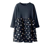 Name it Rosally Kleid - 104 / navy blazer / 76% Bio Baumwolle 20% recyceltes Polyester 4% Elasthan