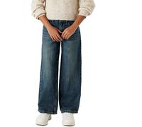 Name It Jeans NKFROSE – Wide Fit, für Mädchen, klassischer Sitz, 100% Baumwolle – Dunkelblau Gr. 146