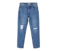 name it Damen NKFROSE DNMATANDO 2648 HW MOM Pant NOOS Jeans, Medium Blue Denim, 140
