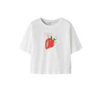 name it Shirt "Arinaz" in Weiß - Größe 134/140 | Kinder Oberteile