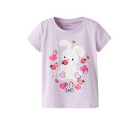 name it Shirt "Deppa" in Lila - Größe 110 | Kinder Oberteile