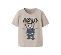 name it Shirt "Dilka" in Grau - Größe 104 | Kinder Oberteile