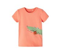 name it Shirt "Fasio" in Koralle - Größe 68 | Baby Shirts