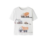 name it Shirt "Javol" in Weiß - Größe 104 | Kinder Oberteile