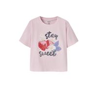 name it Shirt "Jonali" in Rosa - Größe 98 | Kinder Oberteile