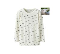 name it Shirt Wolle Fahrzeuge 104